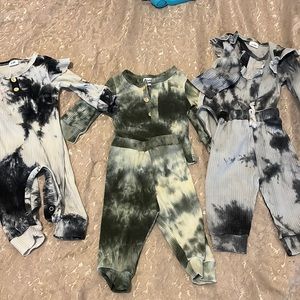 Tie dyed outfits